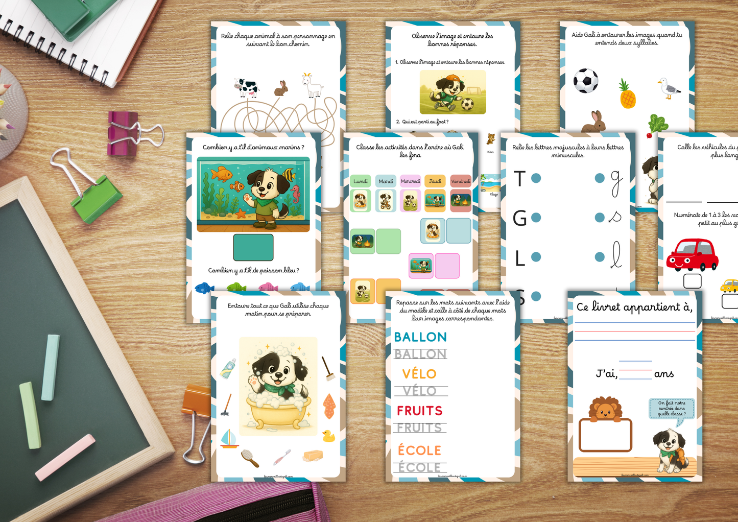 Livret d'activités - Moyenne Section 🪑