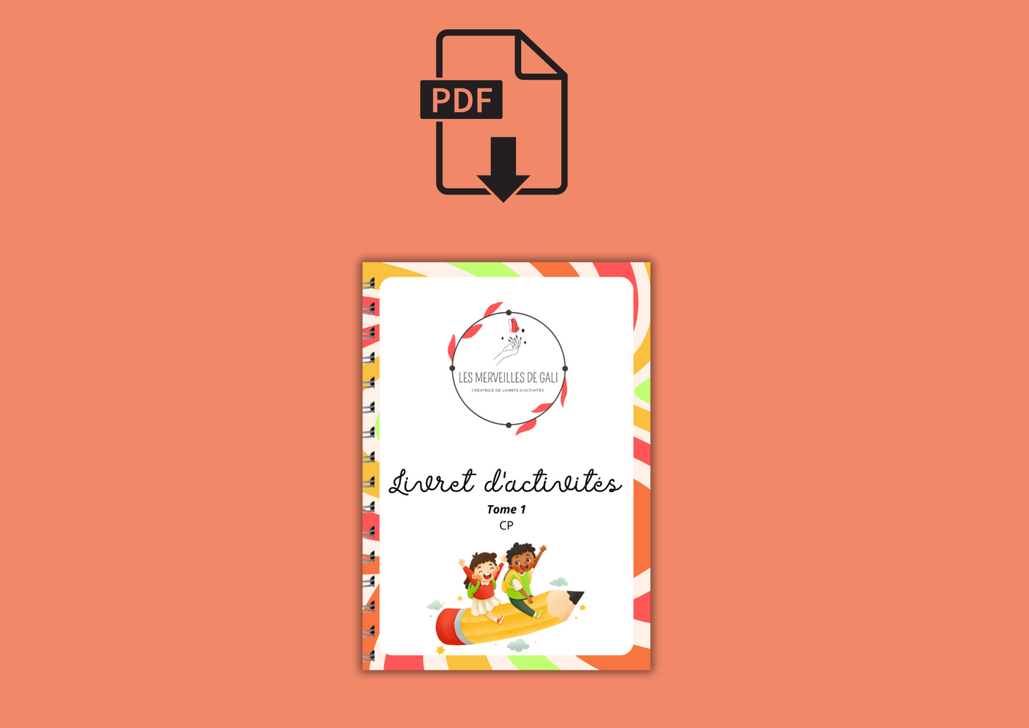 PDF - Livret d’activités CP – Tome 1 📚✨