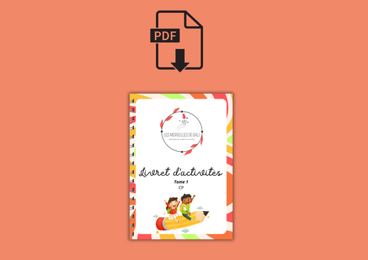 PDF - Livret d’activités CP – Tome 1 📚✨